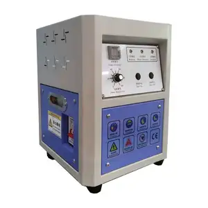 Máquina de fusión de inducción para fundición de oro y plata, alta calidad, 1 kg