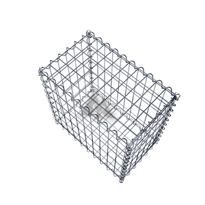 Caja de gaviones soldada para decoración de jardín, malla de alambre de gaviones, muro de retención temporal para excavación, 50*50*30CM - Product Image 3