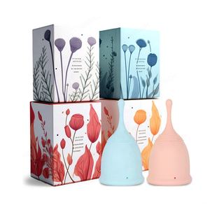 <span class=keywords><strong>Copa</strong></span> <span class=keywords><strong>menstrual</strong></span> reutilizable plegable ecológica silicona médica para mujer período máquina tamaño 2024 limpiador kit anillo <span class=keywords><strong>esterilizador</strong></span> - Product Image 5