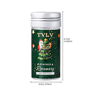 Cire coiffante en forme de Noël en gros, bâtonnets de cire solide anti-frisottis, bâtonnets de cire à la lavande pour vous aider à coiffer vos cheveux - Product Image 6