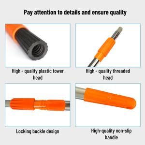 Rodillo <span class=keywords><strong>de</strong></span> pintura amarillo <span class=keywords><strong>de</strong></span> 9 pulgadas con rayas, rodillo <span class=keywords><strong>de</strong></span> <span class=keywords><strong>pared</strong></span> extensible, pincel <span class=keywords><strong>para</strong></span> dibujar - Product Image 4