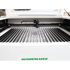 คุณภาพสูง 1390 100w CNC CO2 เลเซอร์แกะสลักเครื่องตัด 180w พร้อม Ruida ออฟไลน์ระบบควบคุม - Product Image 4