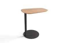 Support d'ordinateur portable professionnel avec base en acier pour zone de repos