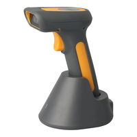 Xkancode BT 2,4G Lector de código de barras Código QR inalámbrico Imagen 2D inalámbrica Escáner de código de barras 150m Rango de transmisión de datos Batería de 5000mAh