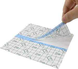 Pansement adhésif transparent extensible imperméable de qualité supérieure, certifié CE, pour usage chirurgical, pansement en PU pour plaies - Product Image 1