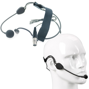 Micro-casque professionnel ME3 avec microphone à tête large, mini XLR 3 broches <span class=keywords><strong>TA3F</strong></span> pour émetteur de ceinture sans fil, microphone cardioïde - Product Image 1