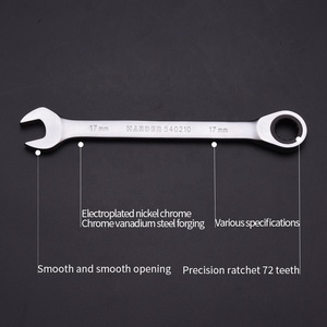 Outil professionnel 7 pièces chrome vanadium acier fixe combinaison engrenage anneau ensemble <span class=keywords><strong>de</strong></span> clés - Product Image 5