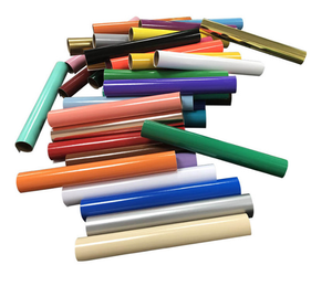 Vinyle blanc permanent imperméable brillant de 12 po x 10 pi en rouleau adhésif pour découpeuses <span class=keywords><strong>Silhouette</strong></span> / enseignes murales / vitrines - Product Image 2