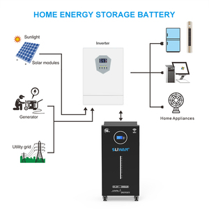 Batería Híbrida de Fosfato de Hierro y Litio de 51.2V 200Ah 280Ah 300Ah 314Ah, Impermeable, para Red Eléctrica, 5kWh 14kWh 15kWh 16kWh - Product Image 3