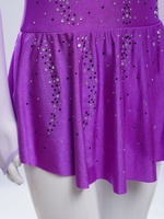 Costume de danse de scène contemporaine pour enfants de 6 à 16 ans, vêtements d'entraînement pour filles, robes de danse lyrique de patinage artistique