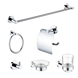 Accesorios <span class=keywords><strong>de</strong></span> <span class=keywords><strong>baño</strong></span> Duxini Kaiping, juego <span class=keywords><strong>de</strong></span> accesorios <span class=keywords><strong>de</strong></span> <span class=keywords><strong>baño</strong></span> para barra <span class=keywords><strong>de</strong></span> toalla, estantes <span class=keywords><strong>de</strong></span> <span class=keywords><strong>baño</strong></span> <span class=keywords><strong>de</strong></span> acero inoxidable 304 redondos, accesorios - Product Image 3