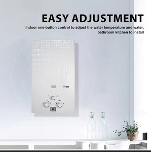 <span class=keywords><strong>Chauffe</strong></span>-<span class=keywords><strong>eau</strong></span> à <span class=keywords><strong>gaz</strong></span> <span class=keywords><strong>instantané</strong></span> électrique 6L-14L NG GPL avec échangeur <span class=keywords><strong>de</strong></span> chaleur en cuivre Type <span class=keywords><strong>de</strong></span> conduit <span class=keywords><strong>de</strong></span> fumée ouvert pour l'extérieur, la maison et le camping-car - Product Image 2