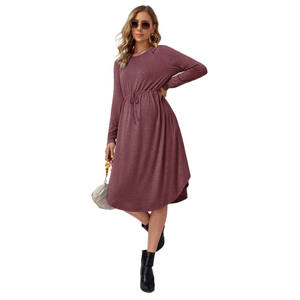 Nueva llegada vestidos <span class=keywords><strong>de</strong></span> maternidad sólido personalizado <span class=keywords><strong>de</strong></span> <span class=keywords><strong>moda</strong></span> vestidos <span class=keywords><strong>de</strong></span> <span class=keywords><strong>embarazadas</strong></span> <span class=keywords><strong>de</strong></span> punto <span class=keywords><strong>de</strong></span> bambú lactancia diseñador mujeres vestidos <span class=keywords><strong>de</strong></span> maternidad - Product Image 6