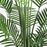 Arbre Bonsaï en plastique durable pour intérieur, palmier Areca artificiel imperméable, décoration d'intérieur, plantes artificielles imperméables, verdure