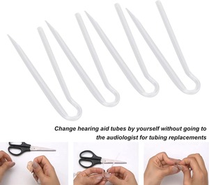 Tube en silicone de remplacement pour aides auditives B2B, pour appareils BTE, <span class=keywords><strong>prix</strong></span> de gros au mètre, découpe sur mesure - Product Image 6