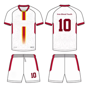 Maglie da calcio personalizzate per Club retrò <span class=keywords><strong>serie</strong></span> completa personalizzabili divise per squadre di allenamento sportive da competizione per abbigliamento estivo - Product Image 5