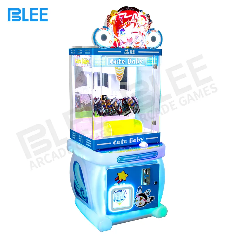 Großhandel Münzbetriebener Clip-Prize-Spielmaschine Spielzeug Verkaufsspielhalle Klauenkräne Maschine mit Rechnungseingang
