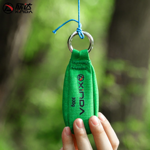 Bolsa de Lanzamiento Xinda 250g 300g de Lona Verde Multifuncional para Práctica de Escalada en Árboles y Lanzamiento de Cuerdas - Product Image 5