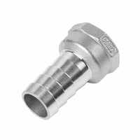 Raccord droit mâle-femelle à filetage interne en acier inoxydable 304 Pante, pour tuyaux flexibles et conduites d'eau, tête hexagonale