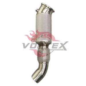 ท่อไอเสีย Vortex Racing Performance Exhaust Downpipe สำหรับ MK5 Supra A90 A91 B58 ผลิตจากสแตนเลส 304 หนา 1.5 มม. แบบมีฉนวนกันความร้อน ผิวกระจก - Product Image 1