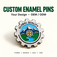 Badges en émail personnalisés en gros avec votre logo ou nom – Épingles en métal émaillé souple ou dur pour chapeaux et vêtements