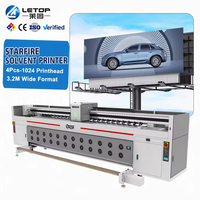 Mesin Banner LETOP, Produsen Printer Inkjet Digital, Mesin Penjualan Industri, Mesin Cetak China, Printer Solvent 3.2m