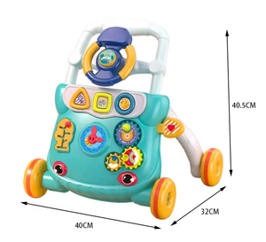 Offre Spéciale : Trotteur 4-en-<span class=keywords><strong>1</strong></span> pour Bébé, Jouet Montessori d'Éveil pour Enfants, Trotteur Multifonction Portable pour Enfants - Product Image 4