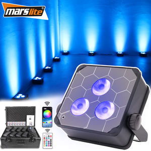 Uplights Bateria Sem Fio <span class=keywords><strong>3</strong></span>*18W RGBWA + UV Dj Stage Backdrop <span class=keywords><strong>Par</strong></span> Uplight Para Festa De Casamento <span class=keywords><strong>Led</strong></span> <span class=keywords><strong>Par</strong></span> Luz Com Caso - Product Image 1
