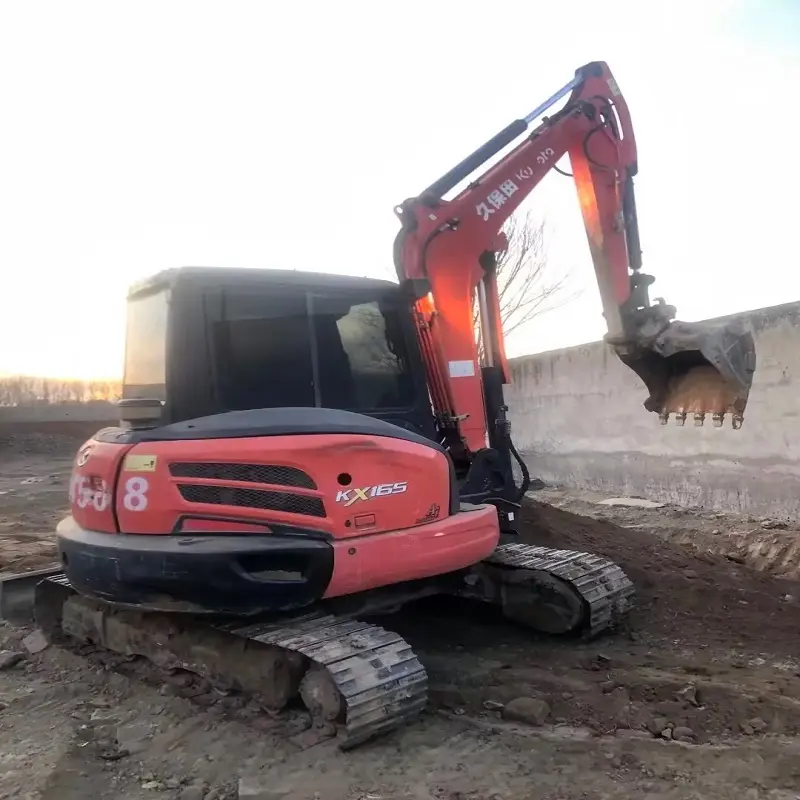 Schlussverkauf Kubota KX165 Hydraulikbagger Kubota KX 165 gebrauchter Raupenbagger 6,5 Tonnen