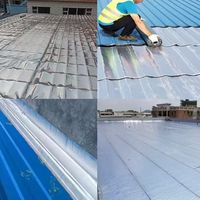 Selbstklebende Bitumen-Wasserdichtungsmembran Dachbahnen für Farbstahl-Dachziegel & Beton-Baumaterialien