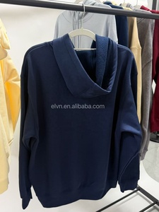เสื้อฮู้ดดี้ผ้าฟลีซหนานุ่ม 350gsm รุ่นออทัมน์วินเทอร์ แบบสวมหัว ยูนิเซ็กส์ สตรีทแวร์  ไม่มีลาย - Product Image 2