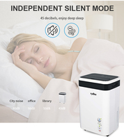 Déshumidificateur d'air sec 220v 12L Israël Déshumidificateur domestique rechargeable Mini pour serre