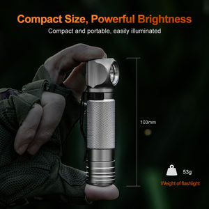 Lampe frontale LED rechargeable WOSEN IP65, réglable, détachable, mini, portable, à clipser sur un chapeau, double usage, pour le camping en plein air, usage quotidien - Product Image 5
