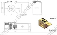 Laser à diode C-Mount 9W 940nm pour applications médicales, de pompage et de communication industrielle