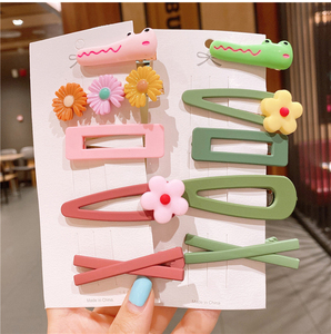 Linda chica nube Lollipop Arco Iris horquillas de Bobby Pin broches para el cabello de los niños - Product Image 2