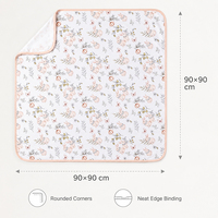 Couverture d'emmaillotage unisexe pour tout-petits en fibre de bambou douce et élasthanne, motif dessin animé