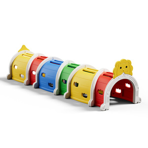 <span class=keywords><strong>Tunnel</strong></span> jouet écologique HDPE intérieur pour parc d'attractions pour enfants avec couleur personnalisée et caractéristiques <span class=keywords><strong>de</strong></span> rampement du train - Product Image 1