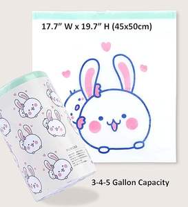 Bolsas de basura pequeñas con cordón de cierre Huamaohengchun 1.1, ideales para diversas áreas del hogar, personalizables. - Product Image 3