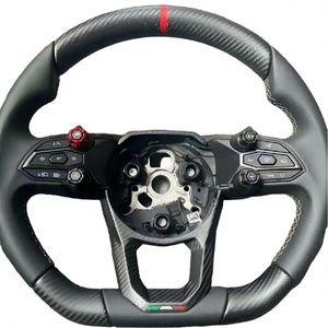 Volante de Fibra de Carbono de Alta Calidad Compatible con Lamborghini Aventador Revuelto Edición Limitada - Product Image 1