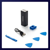 Tournevis électrique multi-bits pour téléphone Mini tournevis léger Tournevis électrique à poignée antidérapante Tournevis électrique pour téléphone portable