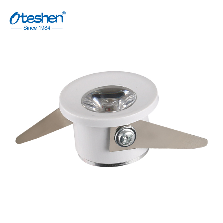 Маленький круглый светодиодный светильник для кухонного шкафа 3 Вт 5 Вт