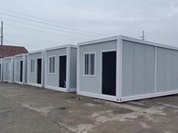 Maisons préfabriquées conteneurs 20 pieds, 1er, 2ème et 3ème étages, panneaux sandwich, bureau à domicile, maison en kit, bâtiment en acier, dortoir