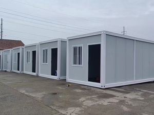 Casas Prefabricadas de <span class=keywords><strong>1</strong></span>, 2 y 3 Pisos, Casa Contenedor de 20 pies, Paneles Sándwich, Oficina en Casa, Casa Modular, Edificio de Acero, Dormitorio - Product Image 4