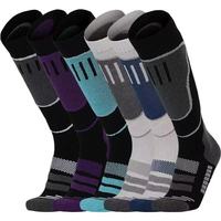 Chaussettes de ski personnalisées en gros haute performance pour hommes et femmes, chaussettes de ski professionnelles personnalisées