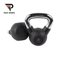 رياضات تجريبية بالجملة عالية الجودة مخصصة صالة رياضية اللياقة البدنية المحمولة PVC المنافسة Kettlebell تدريب شخصي KB1014
