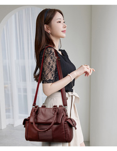 Fashion New Designer Crossbody <b>Bags</b> High Quality PU Leather Shoulder Messenger <b>Bag</b> Casual Totes Luxury Women Handbags and Purses - Product Image 5