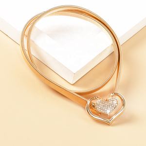 Senhoras corpo cadeia moda metal estiramento decorativo cintura jóias com correntes cinto elegante - Product Image 5