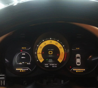 Krando 12.3 ''Linux voiture numérique Cluster Instrument CockPit pour Porsche Macan 2010 - 2015 LCD compteur de vitesse lecteur de tableau de bord
