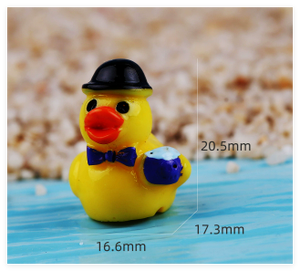 Giáng Sinh Mini 3D Hình Rất Nhiều Nhỏ Vịt Đồ Chơi Nhà Búp Bê Thu Nhỏ Nhựa Nhỏ Ducky Thủ Công Mỹ Nghệ Trang Trí Ít Mùa Đông Đồ Chơi Cho Bé - Product Image 2