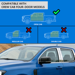 Accessoires de voiture personnalisés en gros moulure décorative de fenêtre chromée noire de porte pour <span class=keywords><strong>Ford</strong></span> <span class=keywords><strong>RANGER</strong></span> P703 2022-2025 - Product Image 6